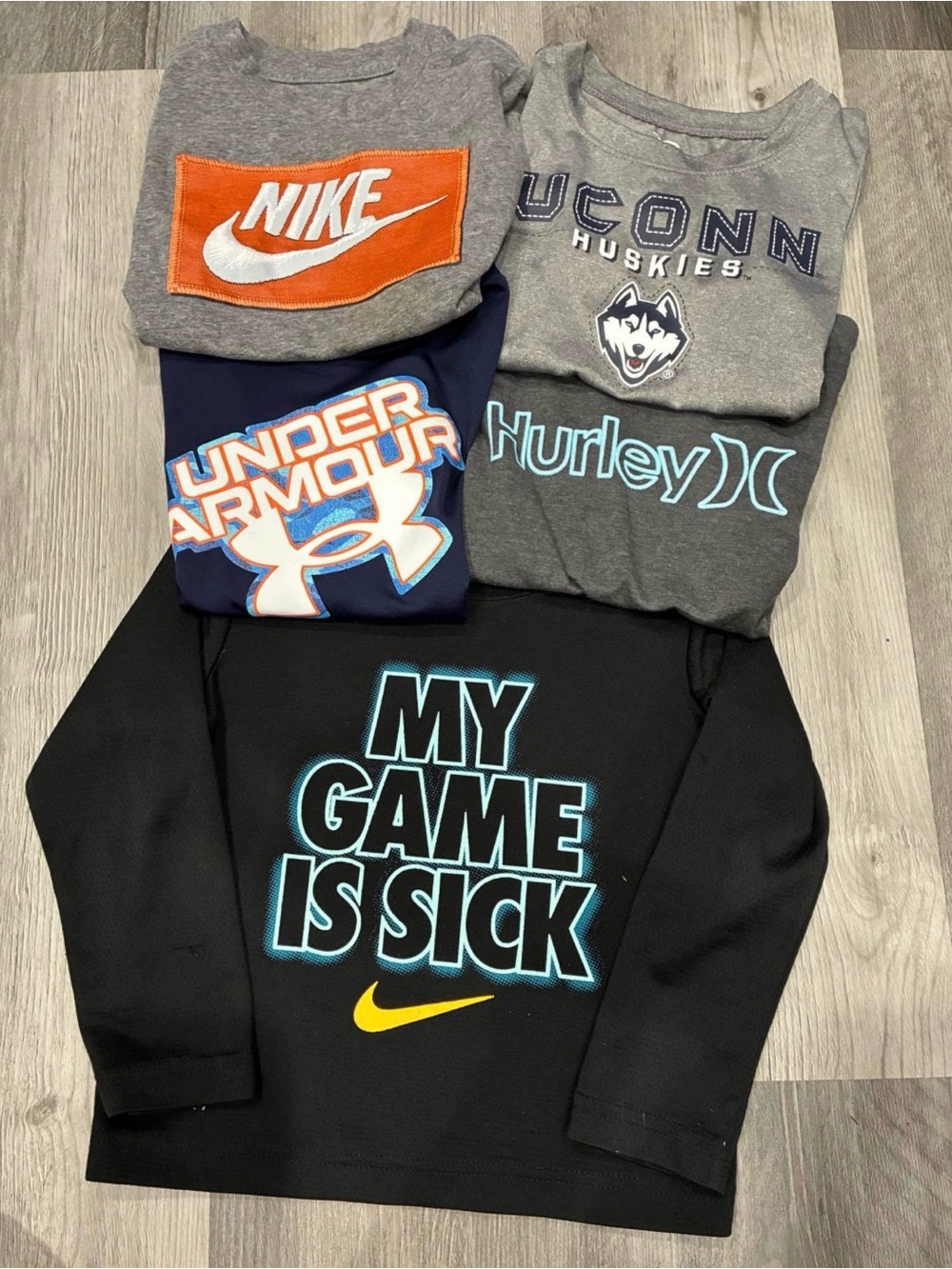 Toddler 2T Sporty Shirts Lot